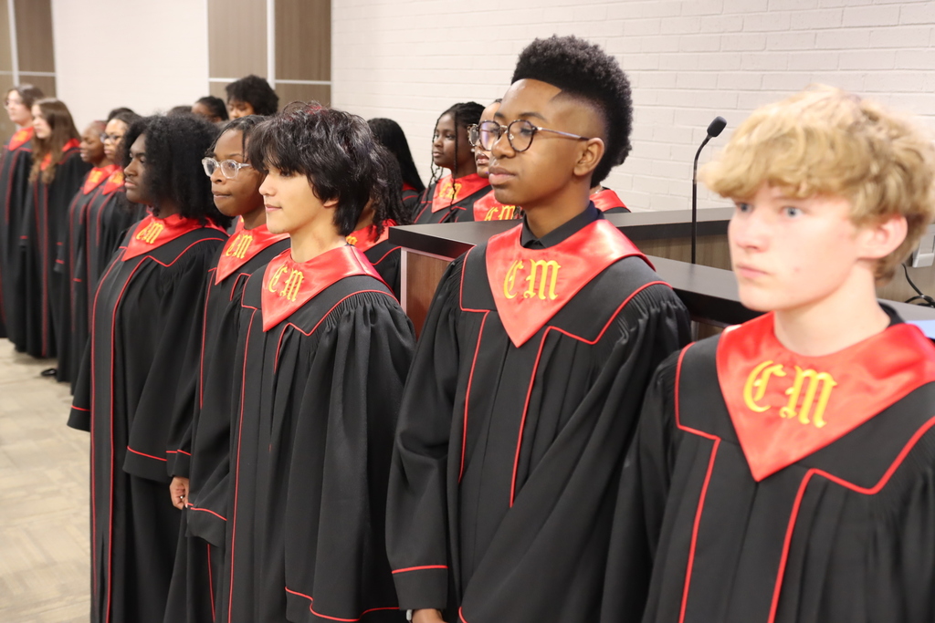 Caddo Magnet High School choir students
