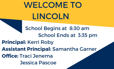 Contact Lincoln Elementary: 231-876-5400