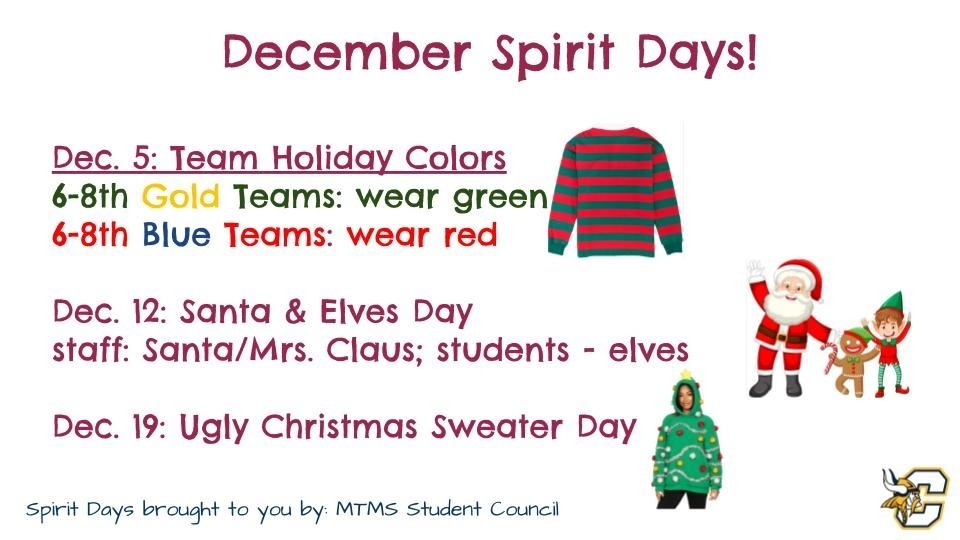 MTMS Spirit Day