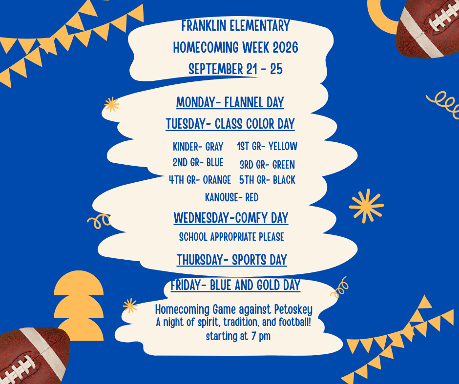 Homecoming Spirit Days 2026
