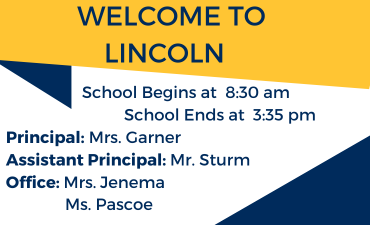 Contact Lincoln Elementary: 231-876-5400