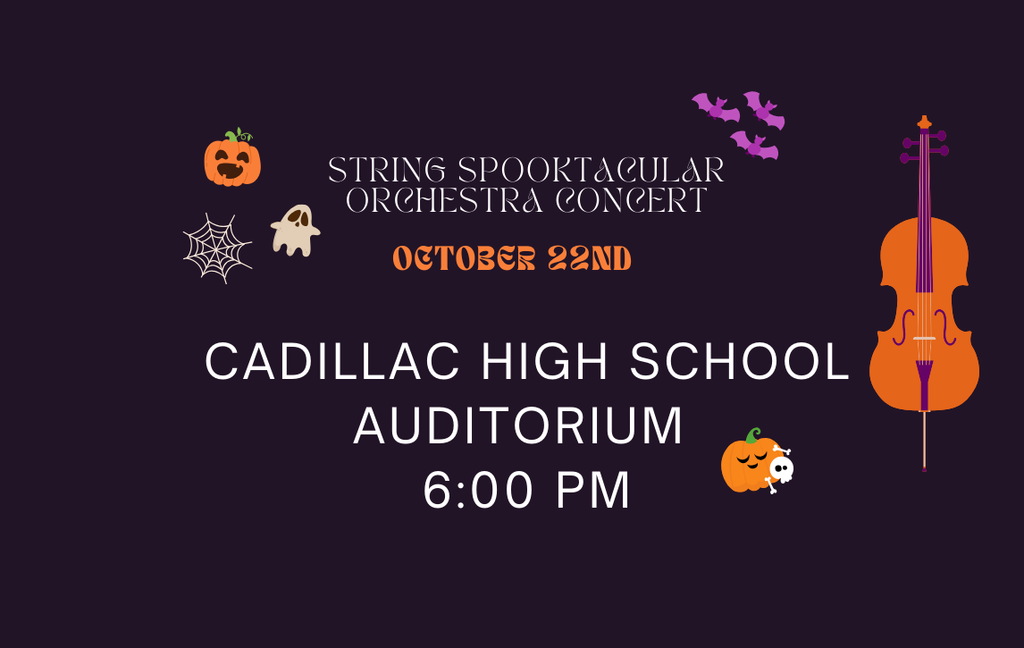String Spooktackular 6pm Oct 22 at CHS