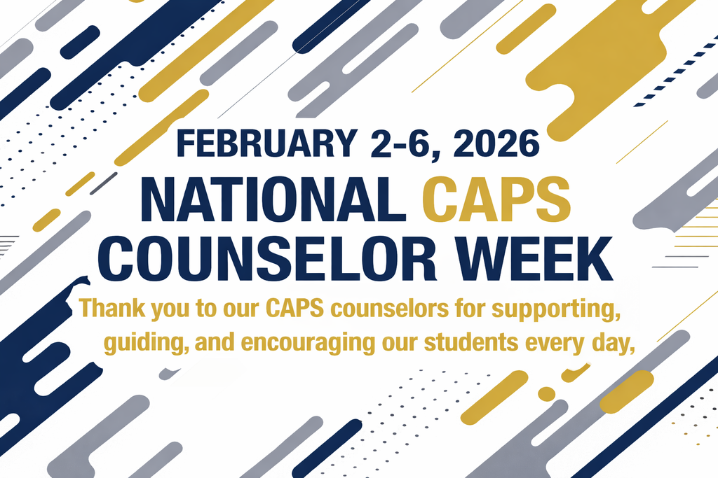 We thank CAPS Counselors
