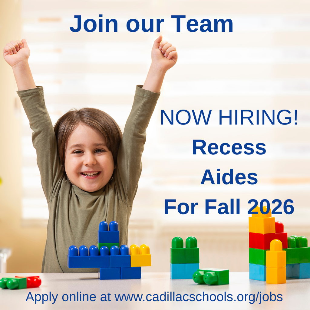Now Hiring REcess Aides