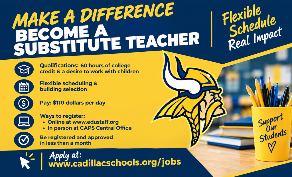 Become a sub teacher