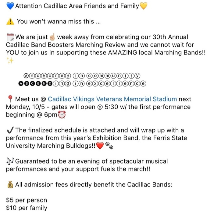 Band Review details