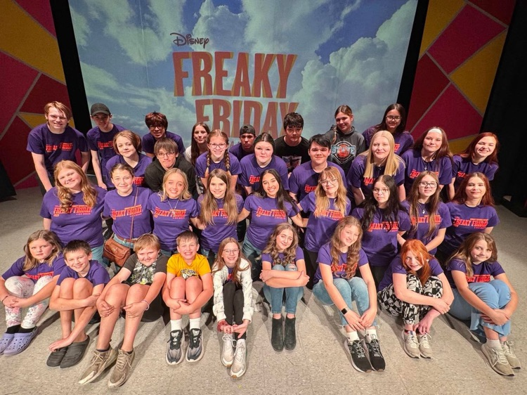 🎭 The cast and crew of Freaky Friday want to give a huge shoutout to everyone who came out to support the musical! They had an absolute blast bringing this story to life!   Wonderful performance, Hornets! 👏🏻  #CadottHORNETS