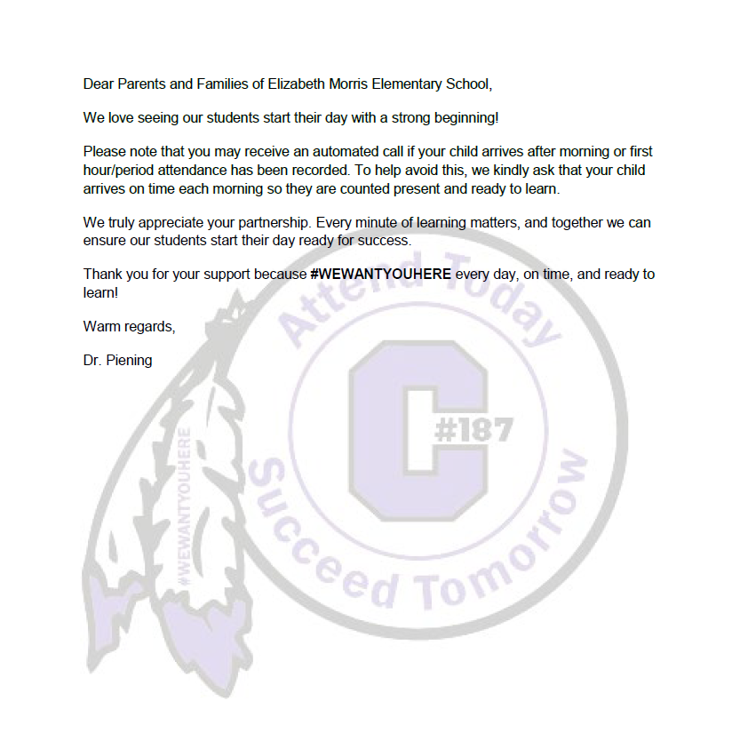 Attendance Info 