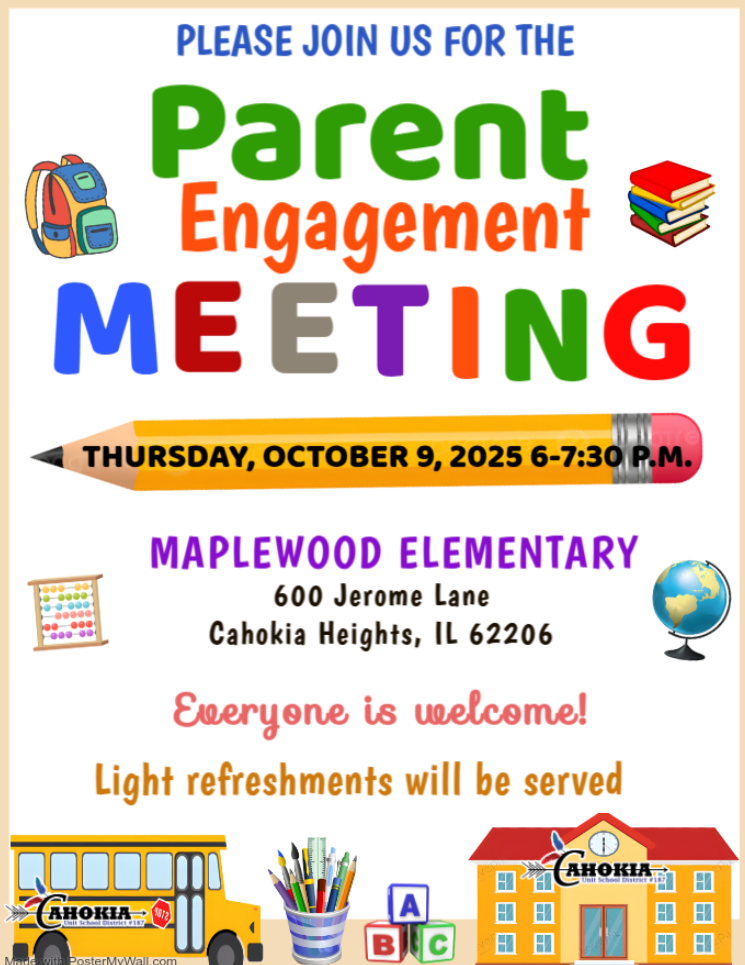 Parent Engagement Meeting Info