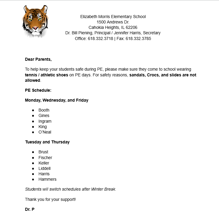PE Info