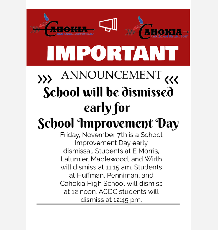 Info for upcoming days