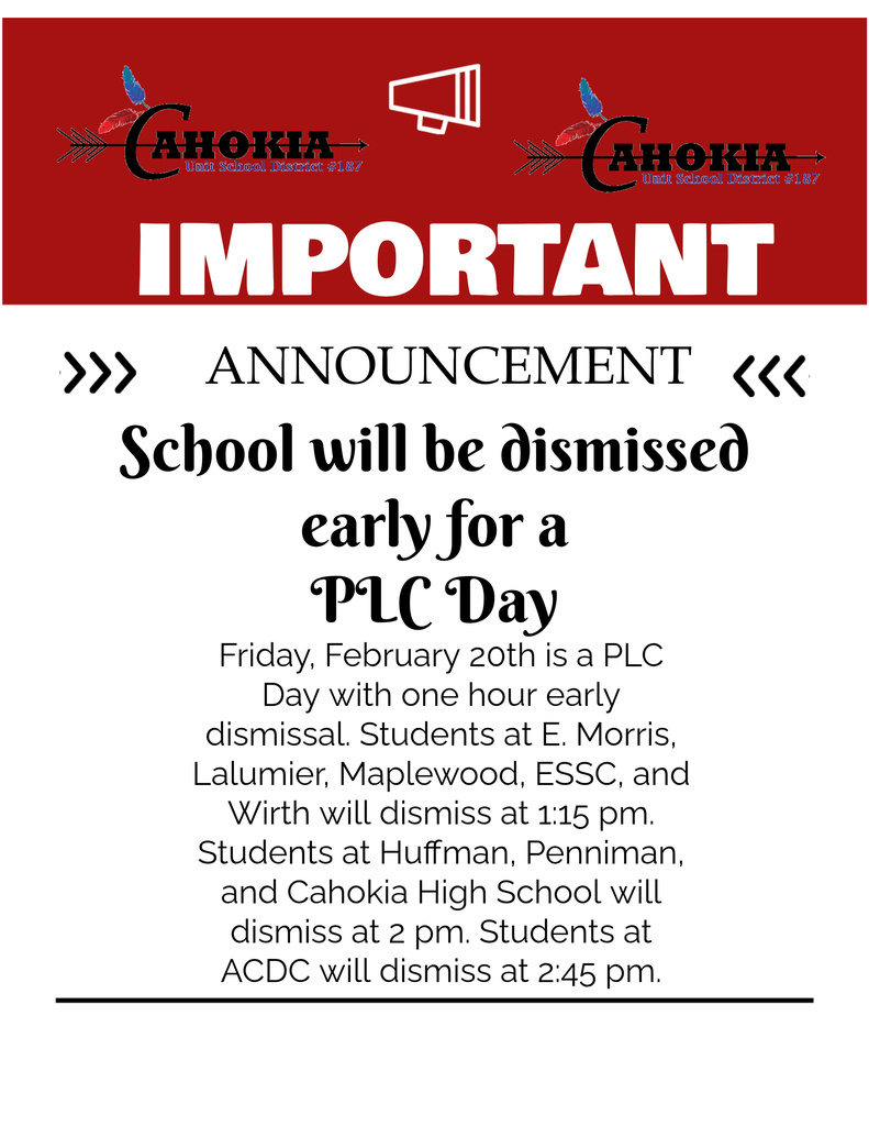 February 20th PLC Day Announcement!!!