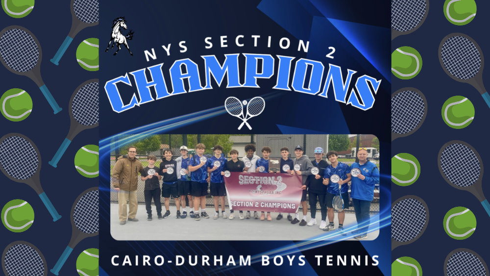 Boys Tennis NYSPHSAA Section 2 C/D Champions