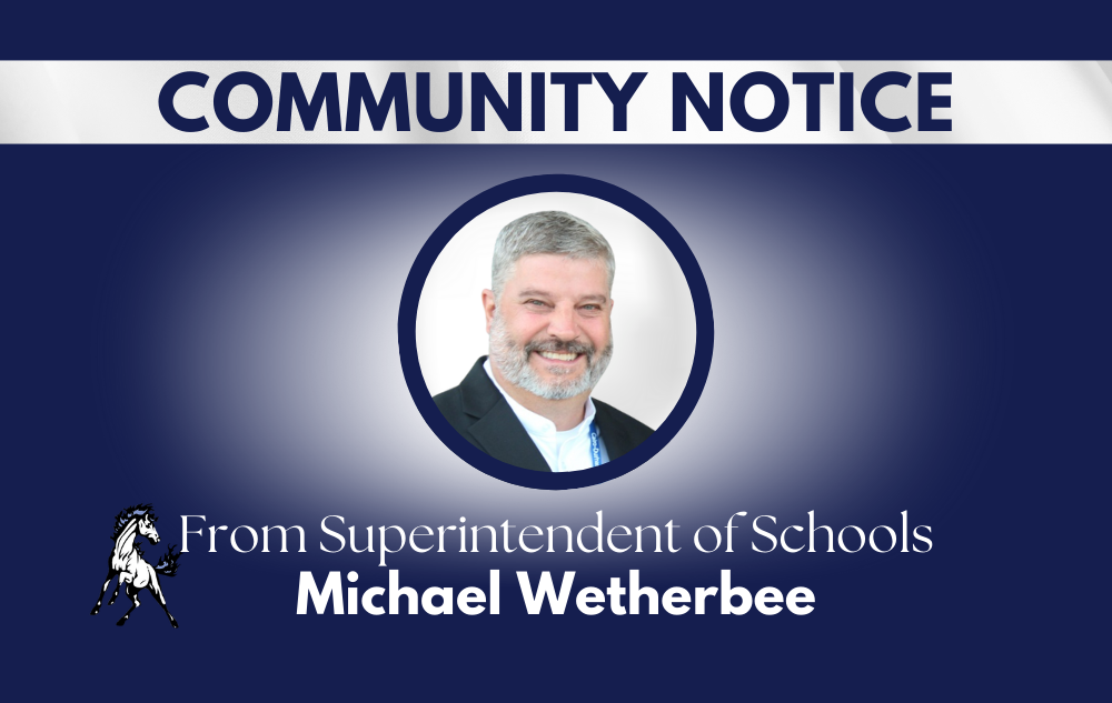 Community Notice - From Superintendent