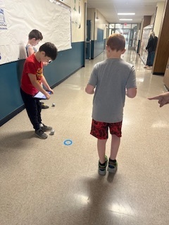 students working