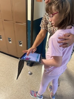 students working