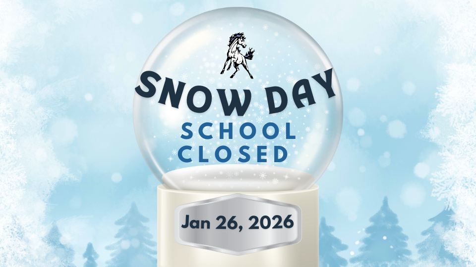 Snow day. School closed. Jan 26, 2026