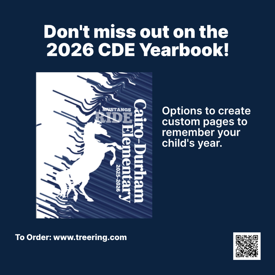 Don't miss out on the 2026 CDE Yearbook. Order at www.treering.com. 