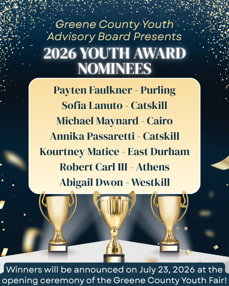 2026 Greene County Youth Awards Nominees