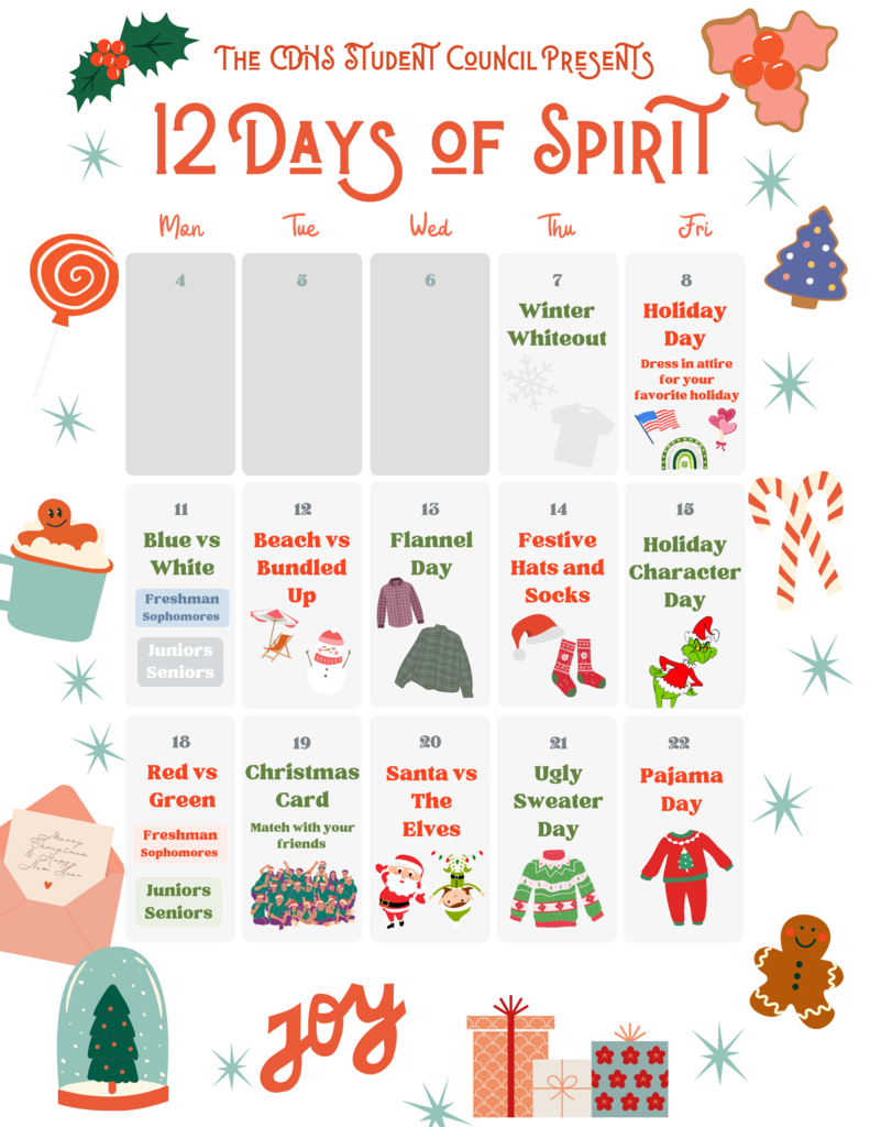 CDHS 12 Days of Spirit