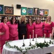 CNA Teacher and Students