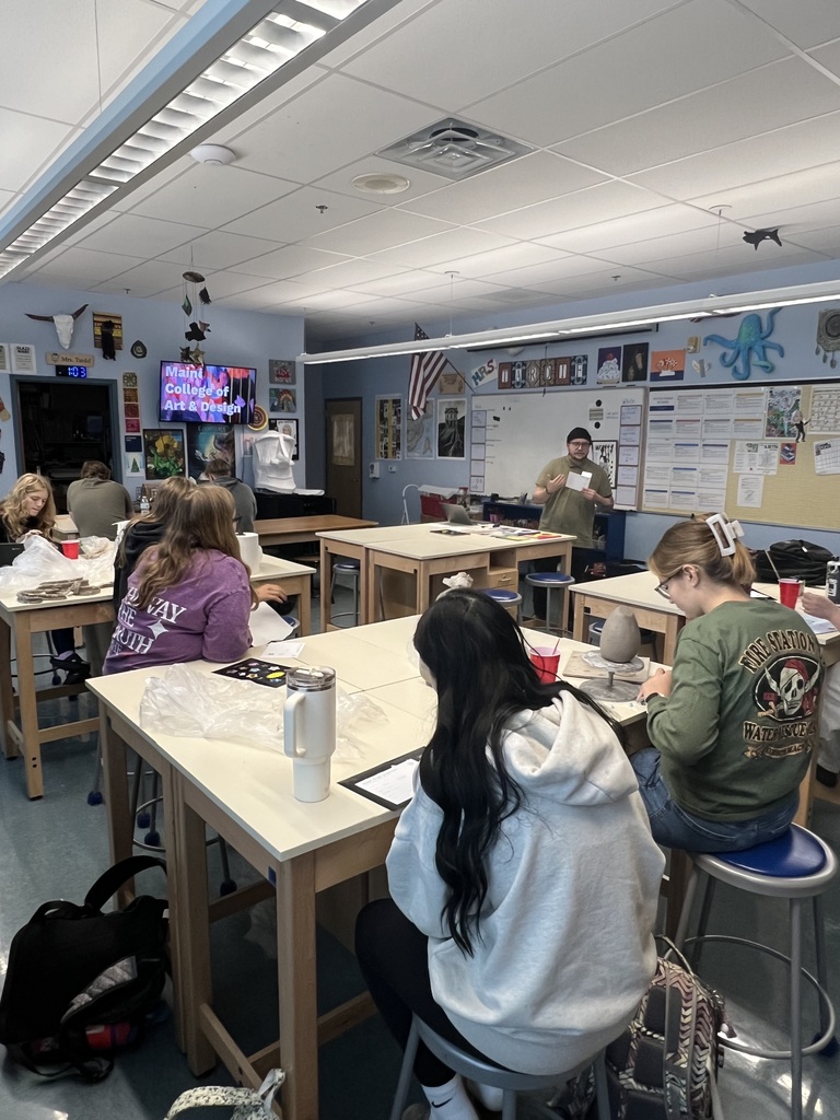 Maine College of Art  and Design Visit 2025