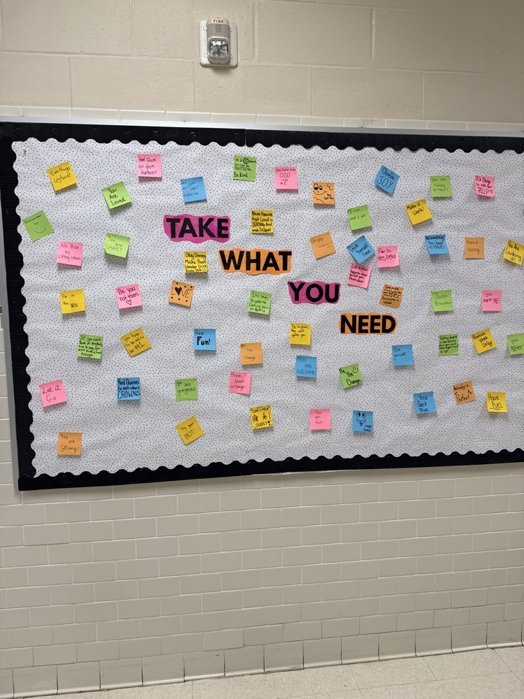 Take what you need board