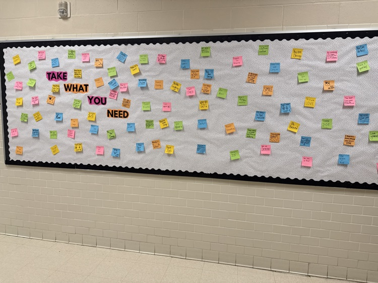 Take what you need board