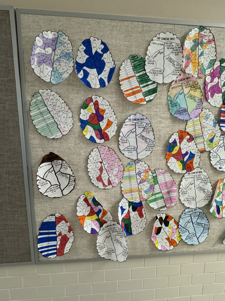 The Middle School dove into a left vs. right brain activity to see what makes each of us tick. Spoiler: both sides are awesome!