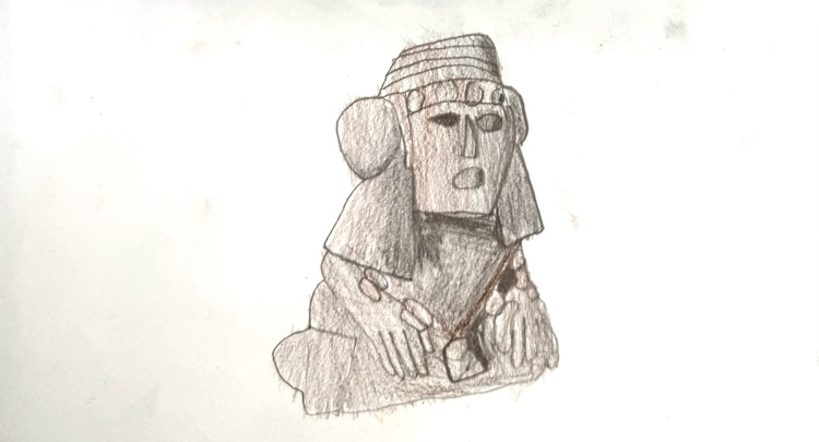 In November CMS 8th-grade students learned about the art of the Olmec, Maya, Aztec, and Inca civilizations.