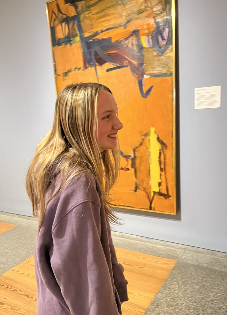 All smiles learning on the field trip.