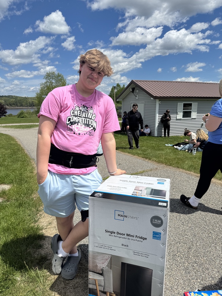 Senior BBQ Raffle WInner