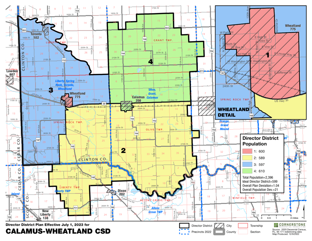 district map