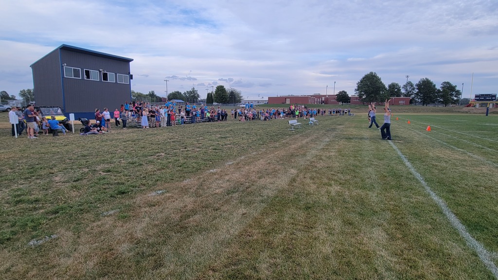 Crowd at football field