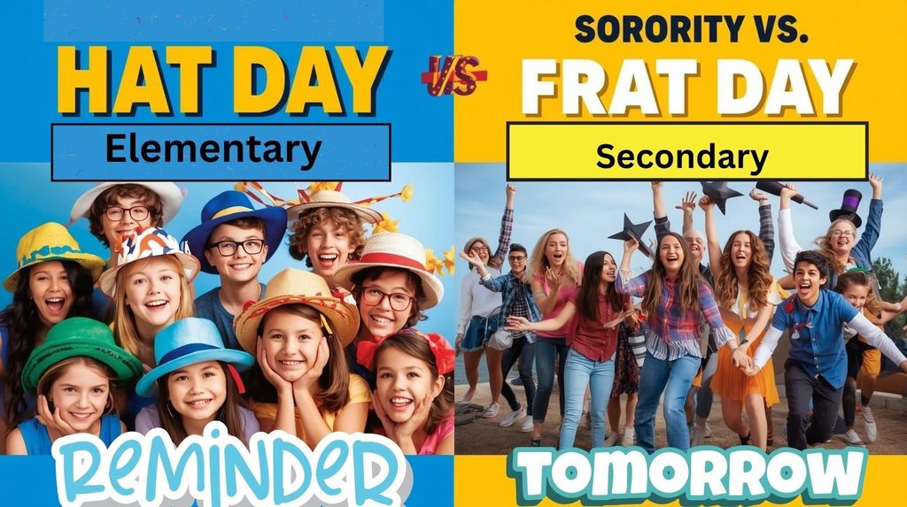 Tomorrow Dress Up Day