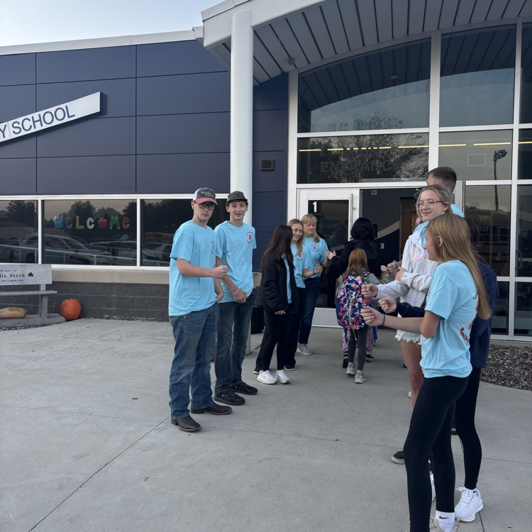 Blood Drive Group at Fist Bump Friday 