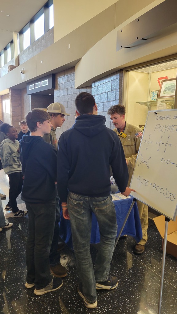 Visiting with local employers