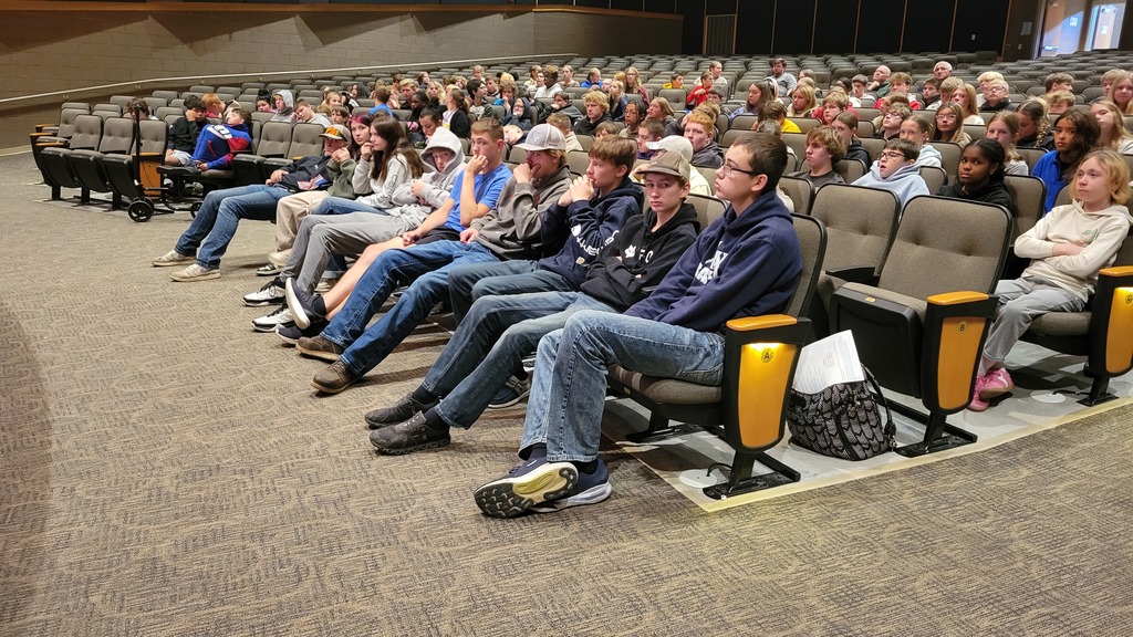 Attending the career panel