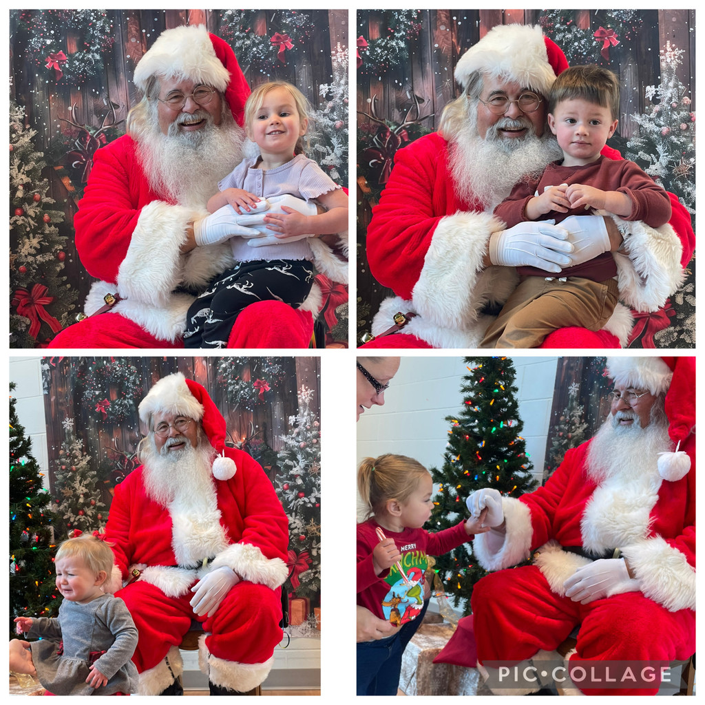 Santa visiting WELC