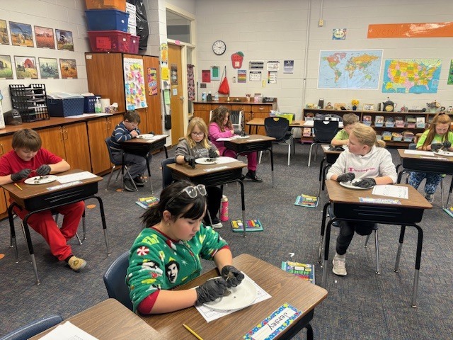 3rd dissecting owl pellets