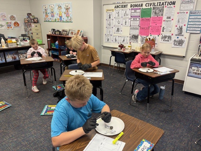 3rd dissecting owl pellets