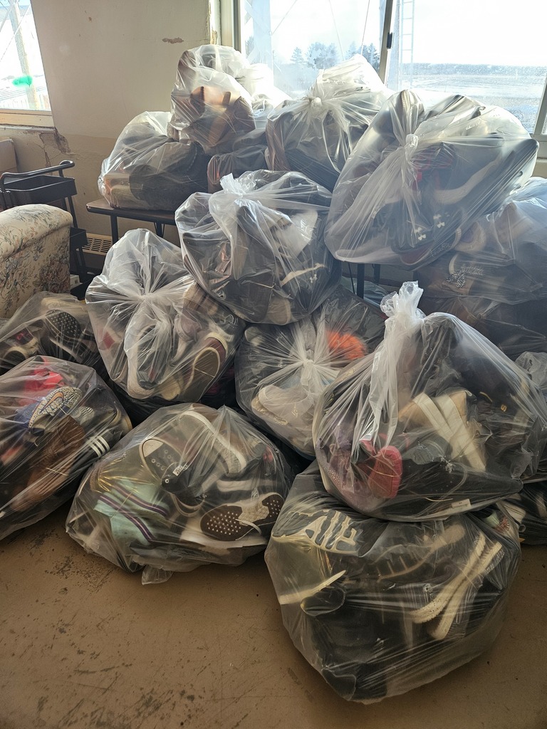 bags of shoes