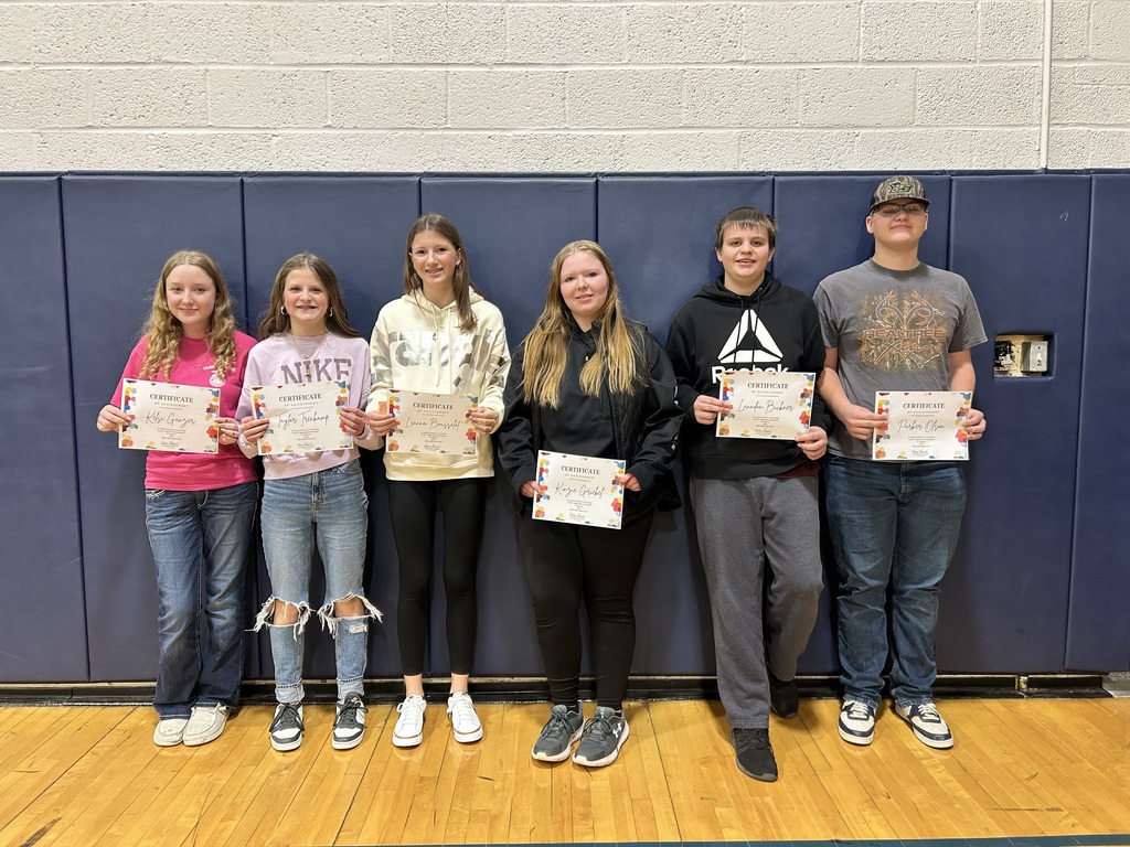 8th Grade students receiving proficient and exemplary in all classes