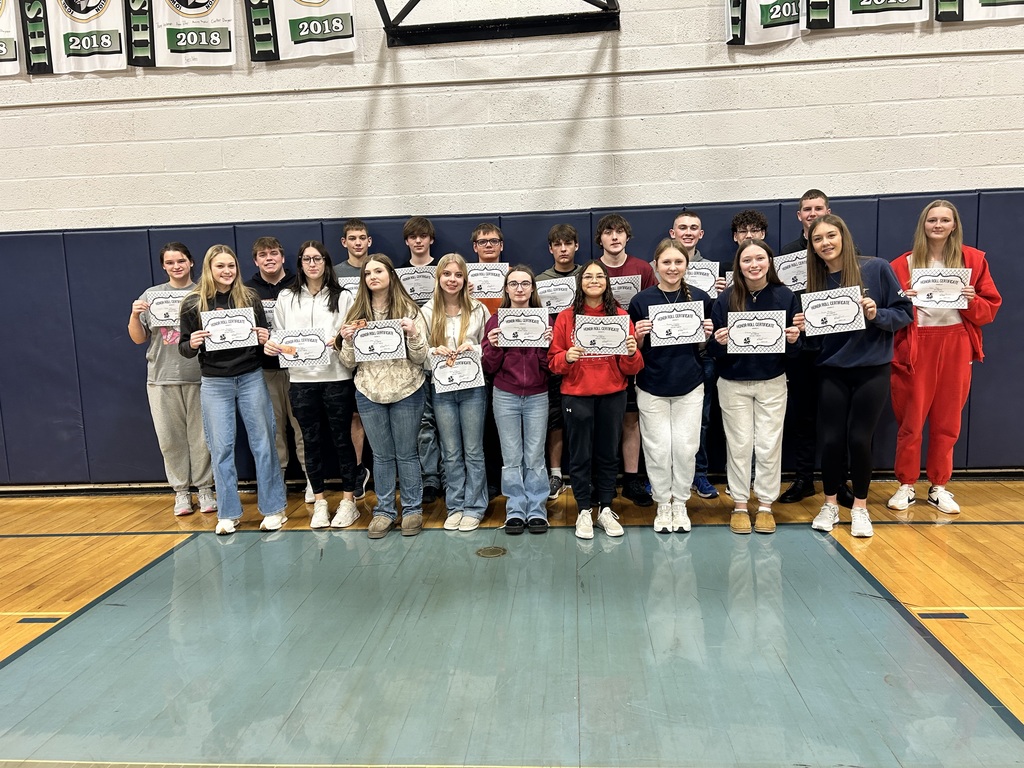 Sophomore B Honor Roll Students