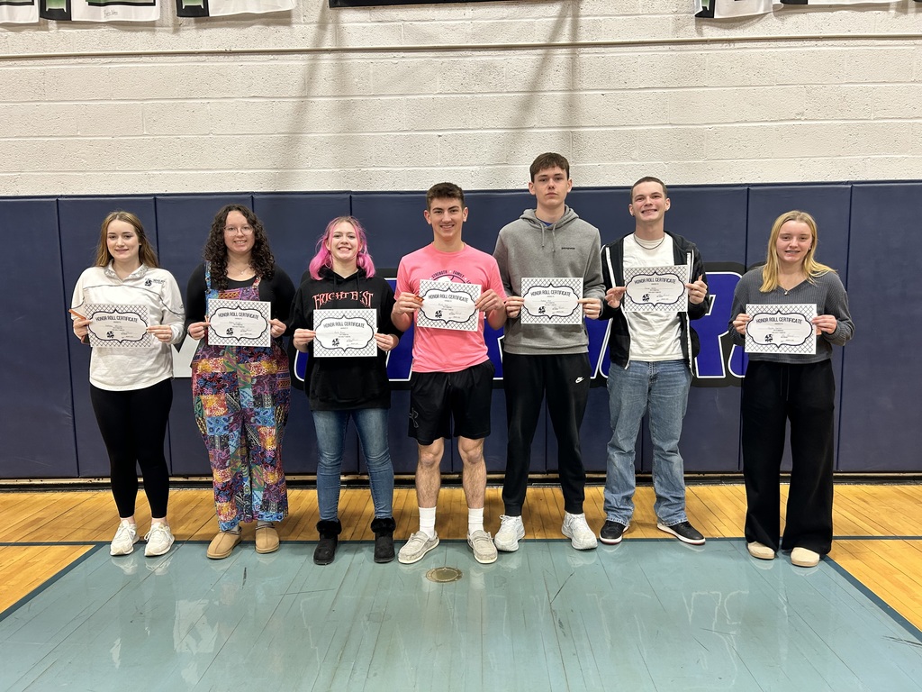Senior B Honor Roll Students
