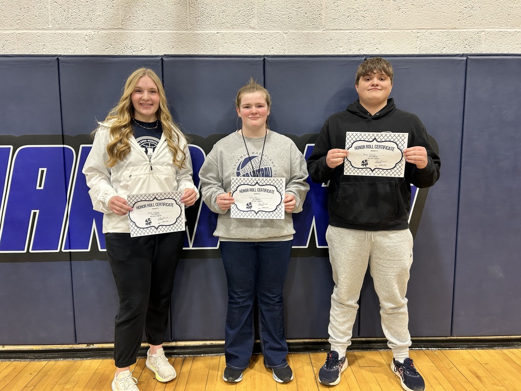 Junior A Honor Roll Students