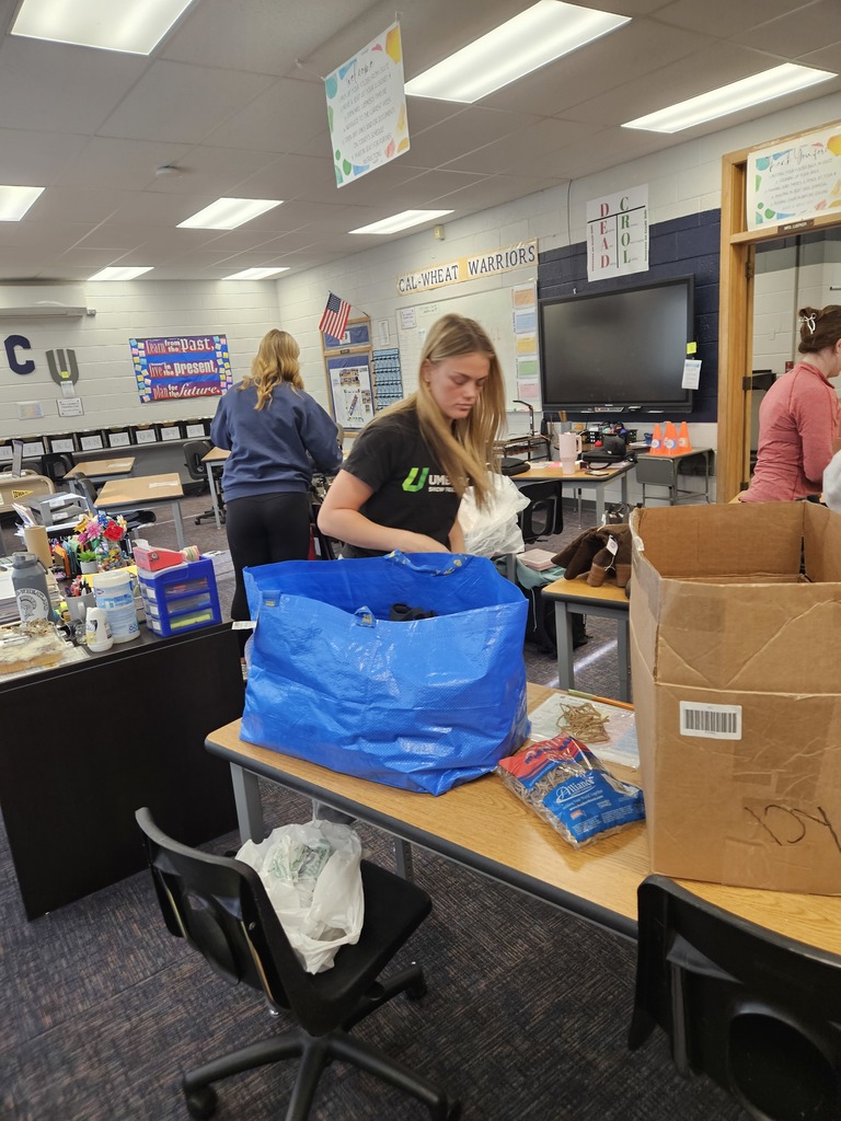 Natalie and Haley counting shoes
