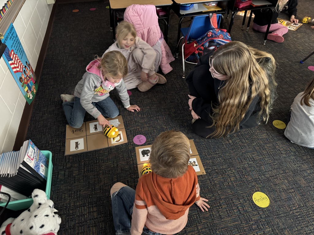 KG learning beebots