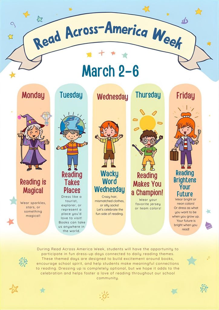Read Across America Week March 2-6 