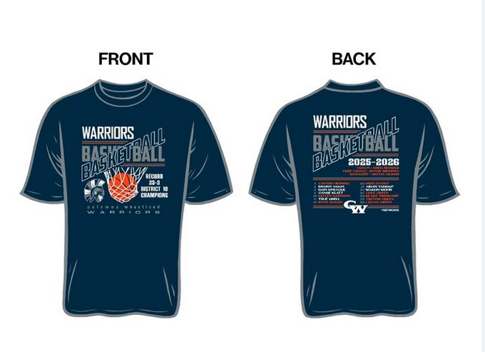 front warriors basketball record 23-3 disctrict  champions calamus wheatalnd warriors warriors basketball 2025-26 coaches greg rickels shane sikkema managere olevia olson carter henning brody koch dain sprague chase klatt ryan olson kellen whitman true grell reed elvert aidan yaddoff mason mohr cole green blake trenkamp trevor green logan green